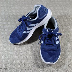 Adidas Size 7 Blue Old School Athletic Shoes